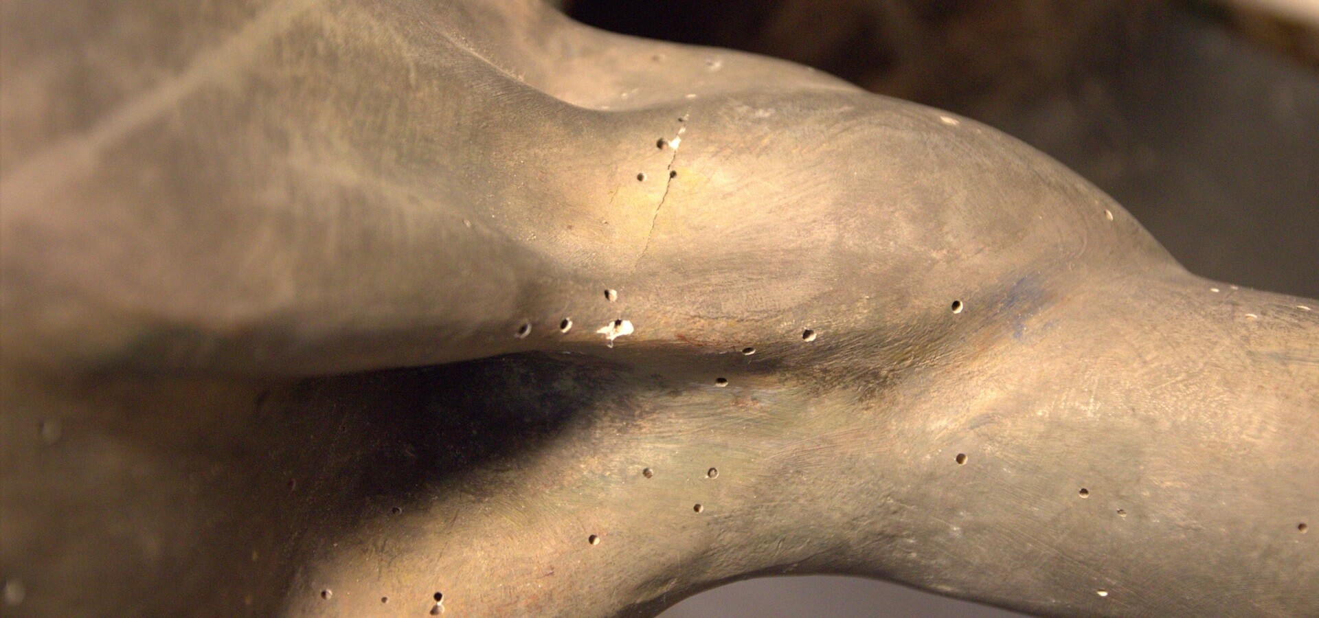 Skulptur in der Stickstoffkammer