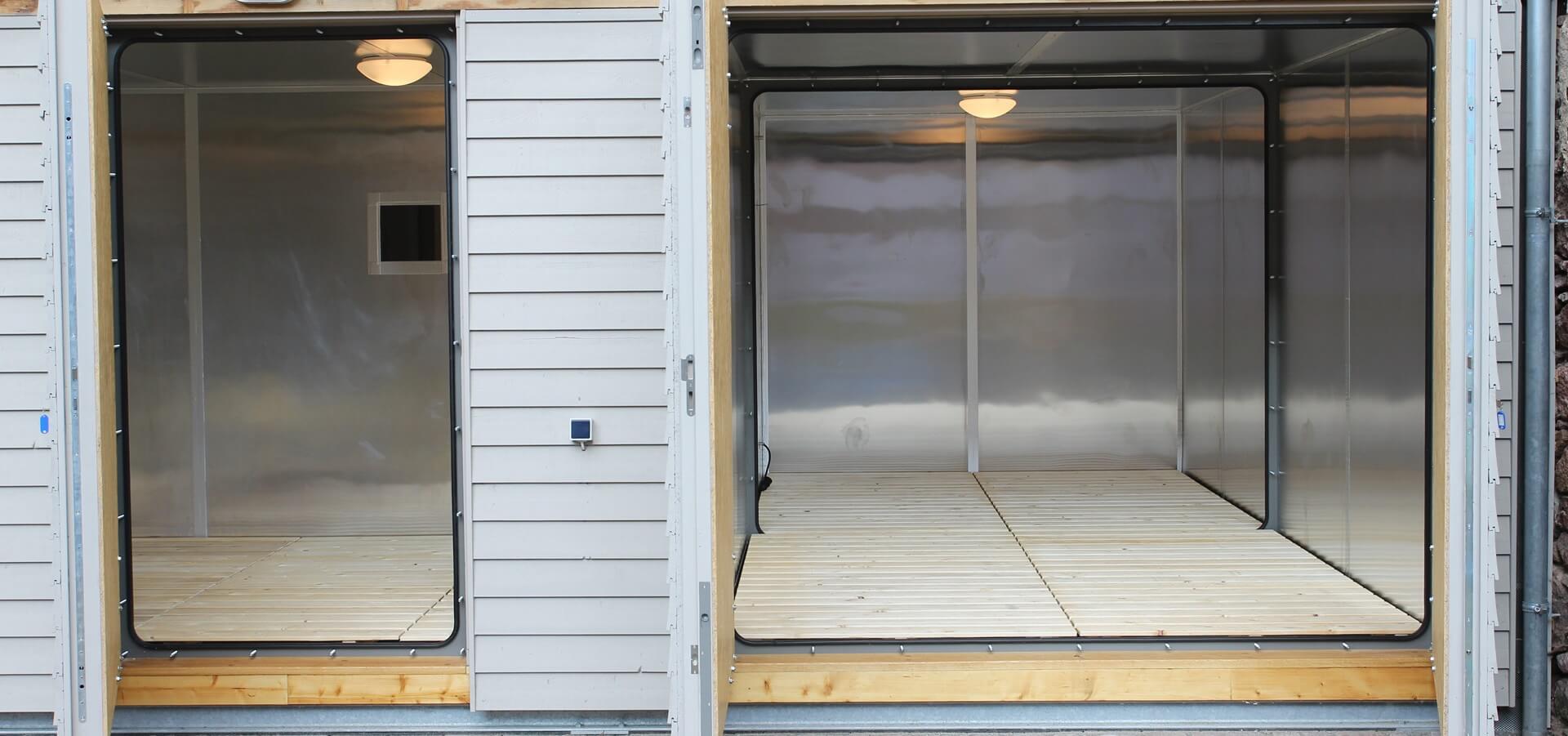 Zwei Stickstoffkammern