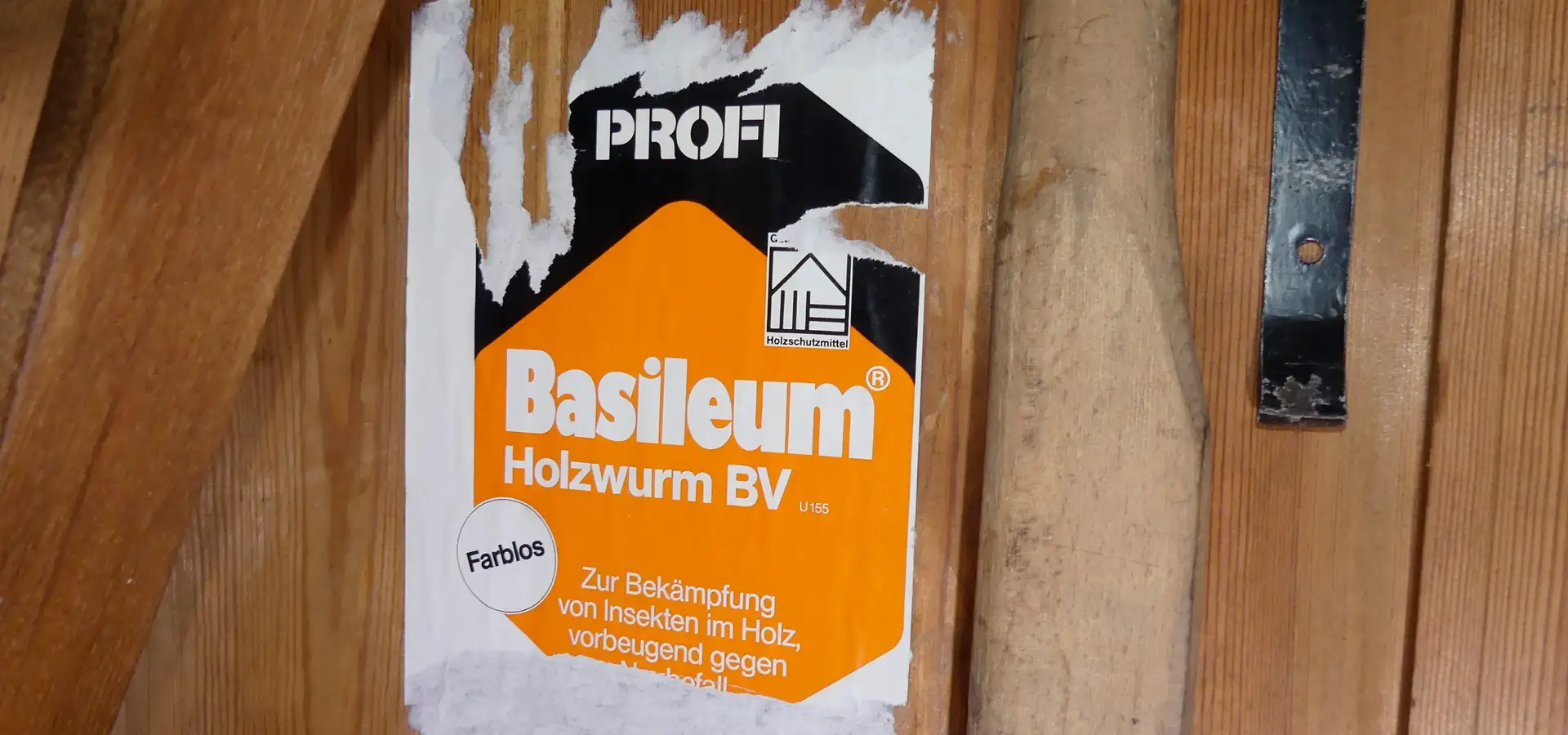 Holzschutzmittel im Wohnraum